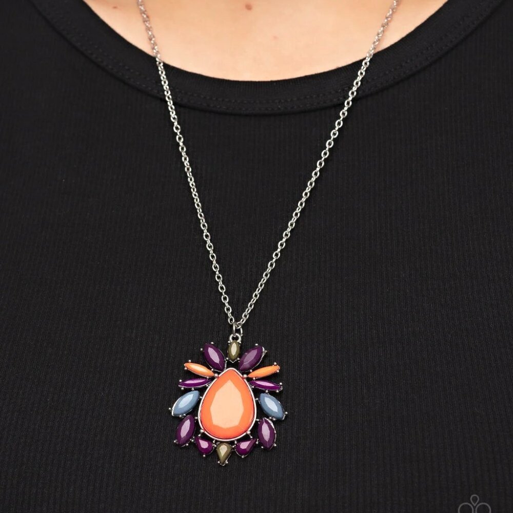 Paparazzi Jewelry Accessories - Indie Icon - Multi Necklace